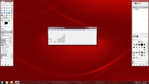 GIMP no single window mode