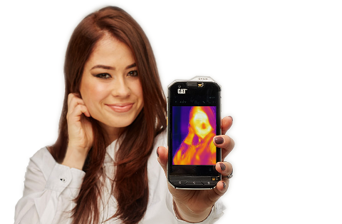 selfijs ar CAT S60